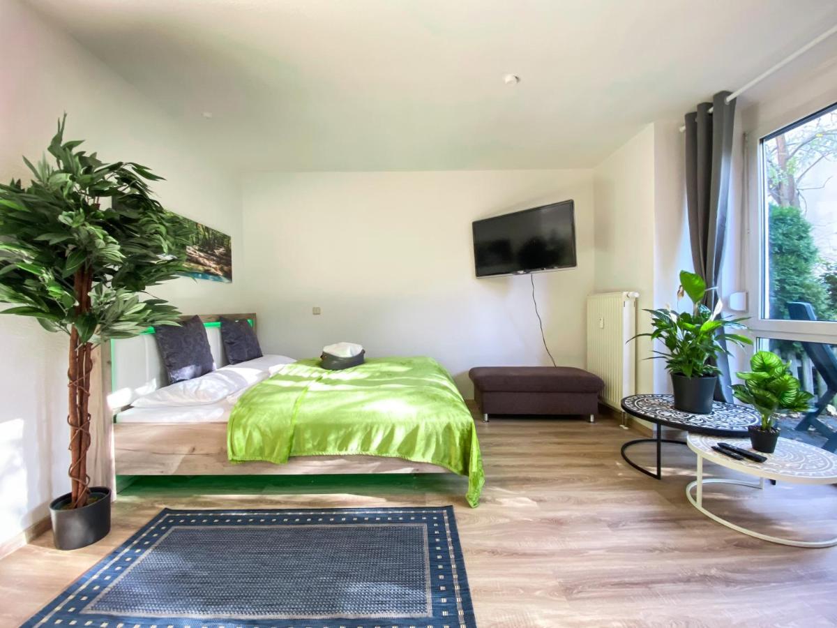 Wohlfuehl-Apartment Mit Kostenfreier Tiefgarage, Wifi & Terrasse Leipzig Exterior photo